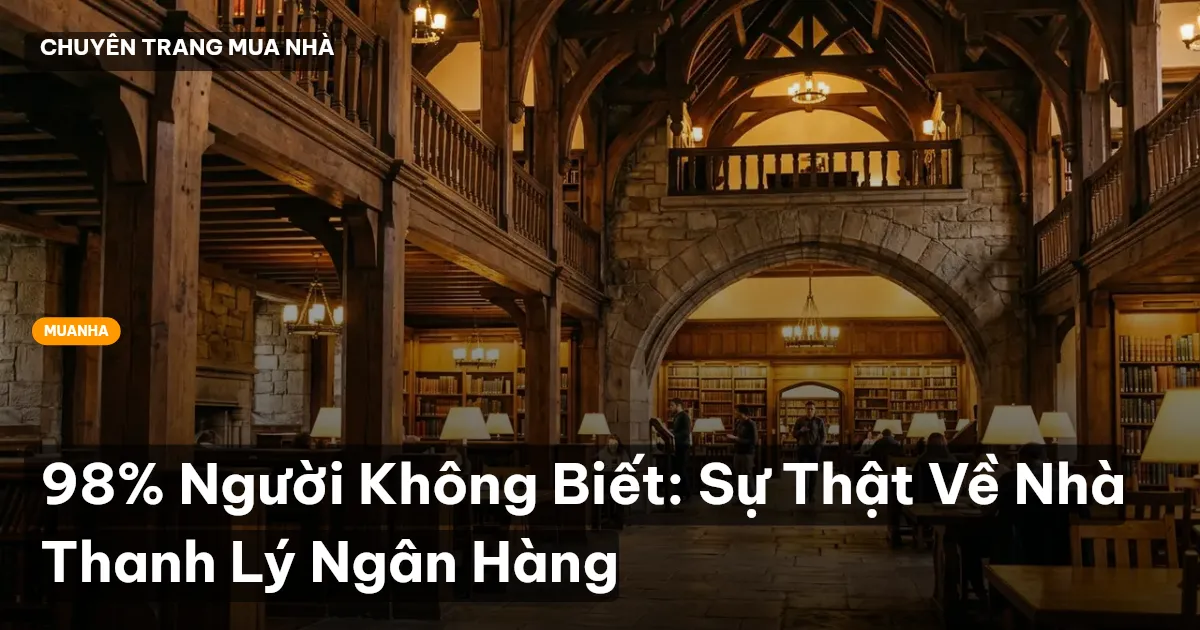 nhà thanh lý ngân hàng
