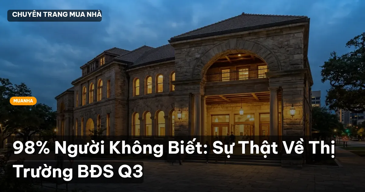 thị trường bđs q3