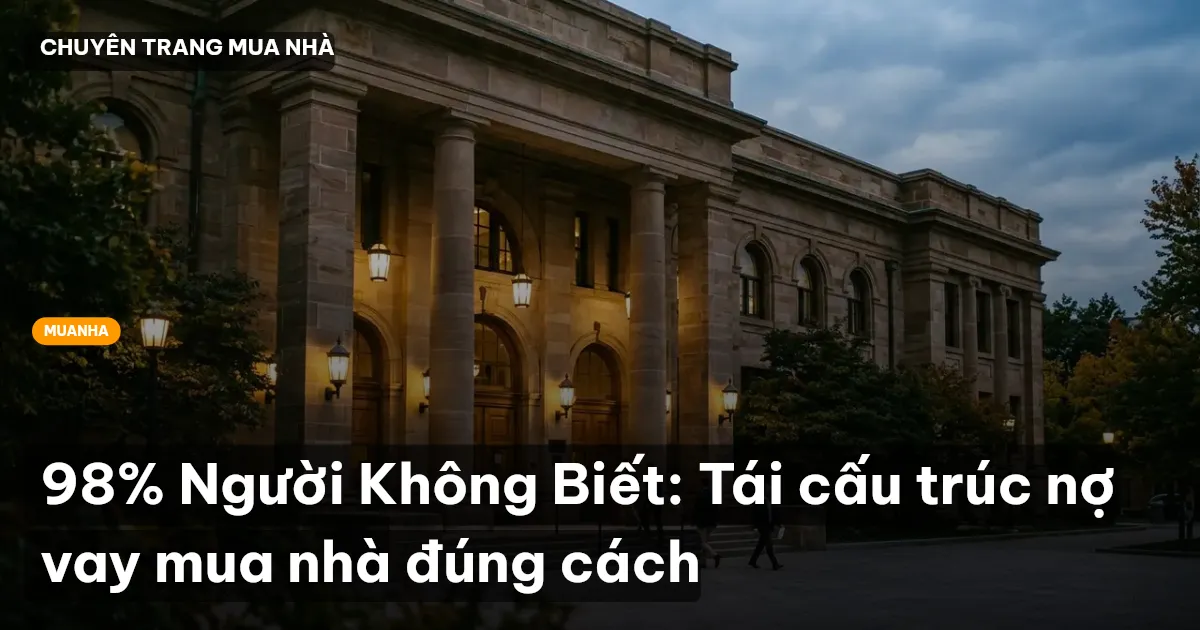 tái cấu trúc nợ