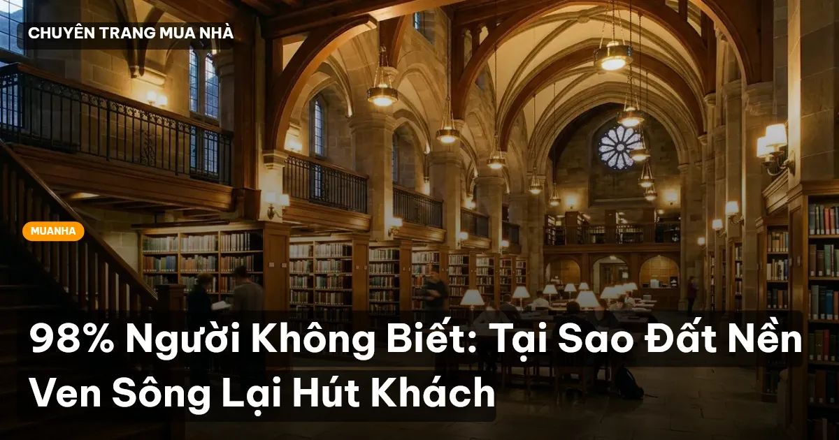 đất nền ven sông