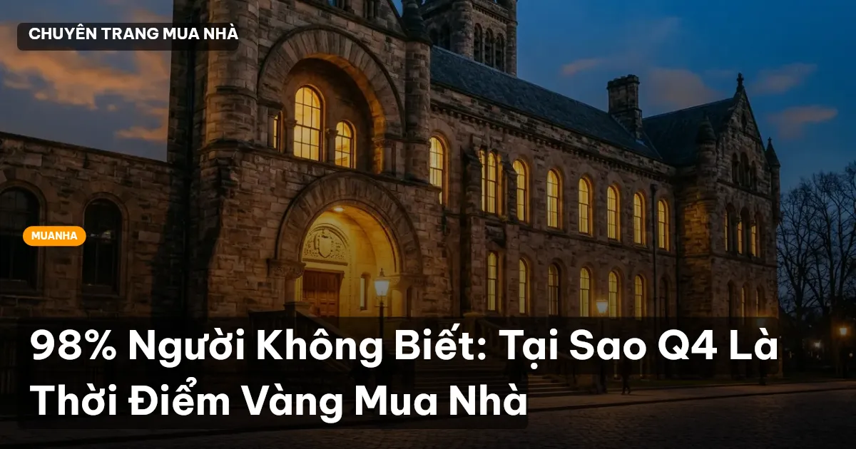 mua nhà cuối năm