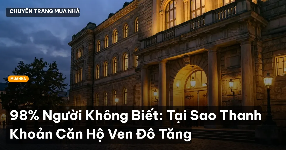 căn hộ ven đô