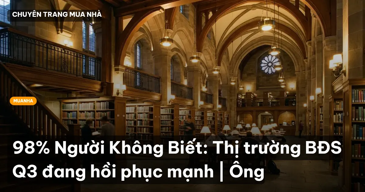 thị trường BĐS Q3