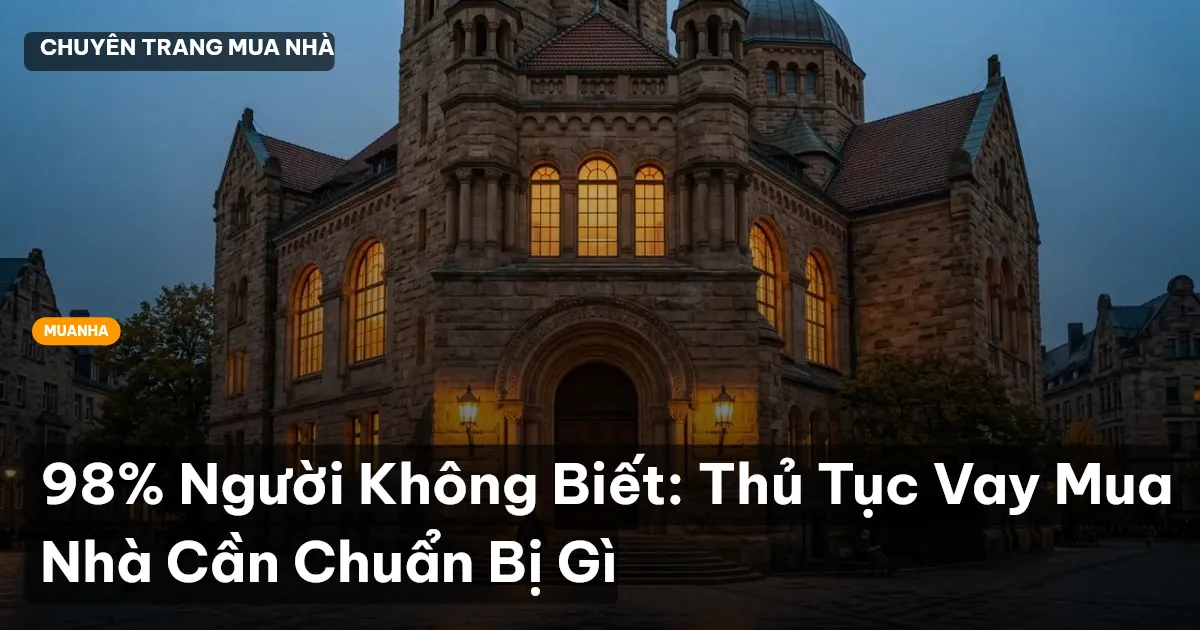 thủ tục vay mua nhà