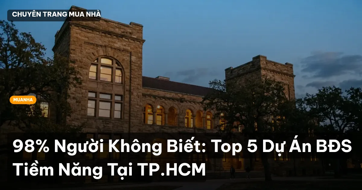 dự án BĐS tiềm năng