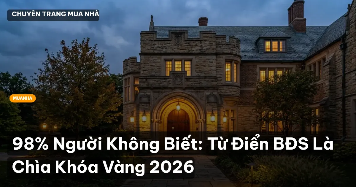 Từ Điển BĐS