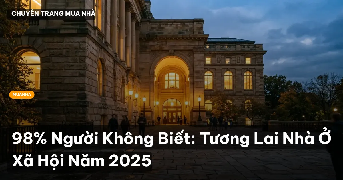nhà ở xã hội 2025