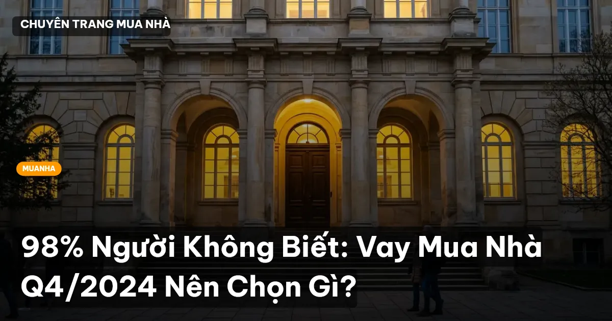 vay mua nhà