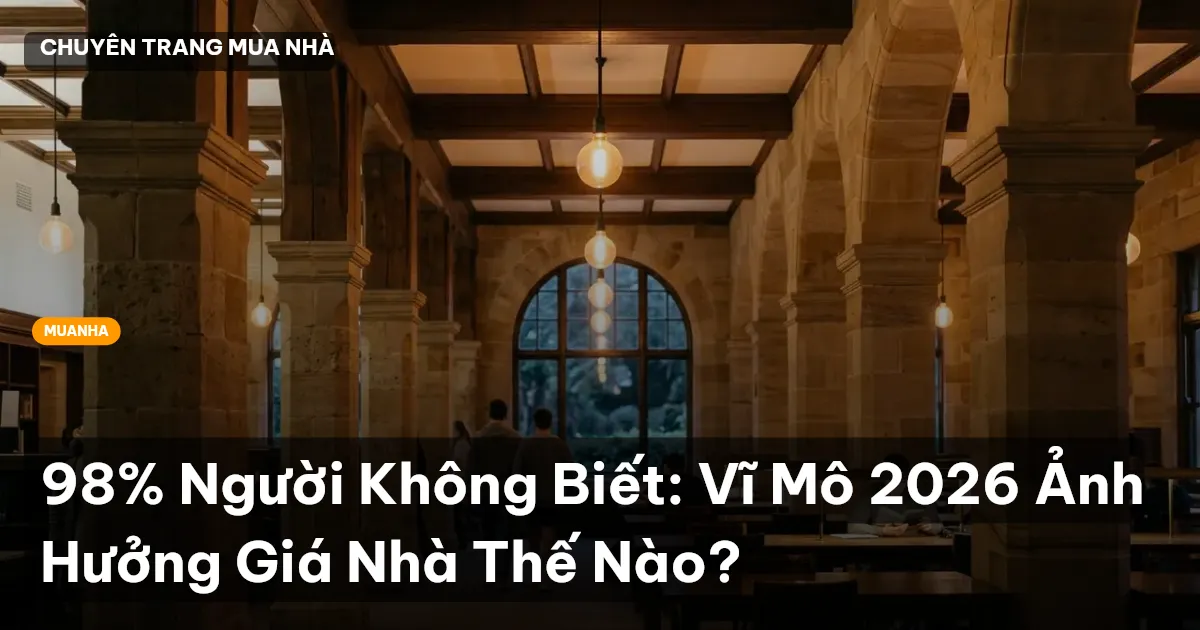vĩ mô bất động sản 2026