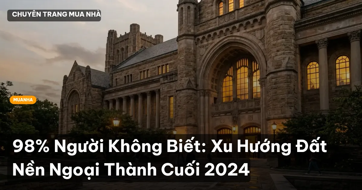 đất nền ngoại thành