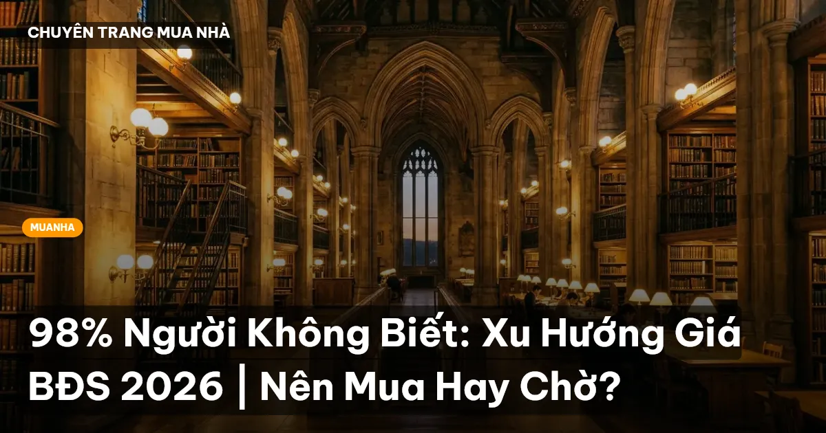 xu hướng giá bđs 2026