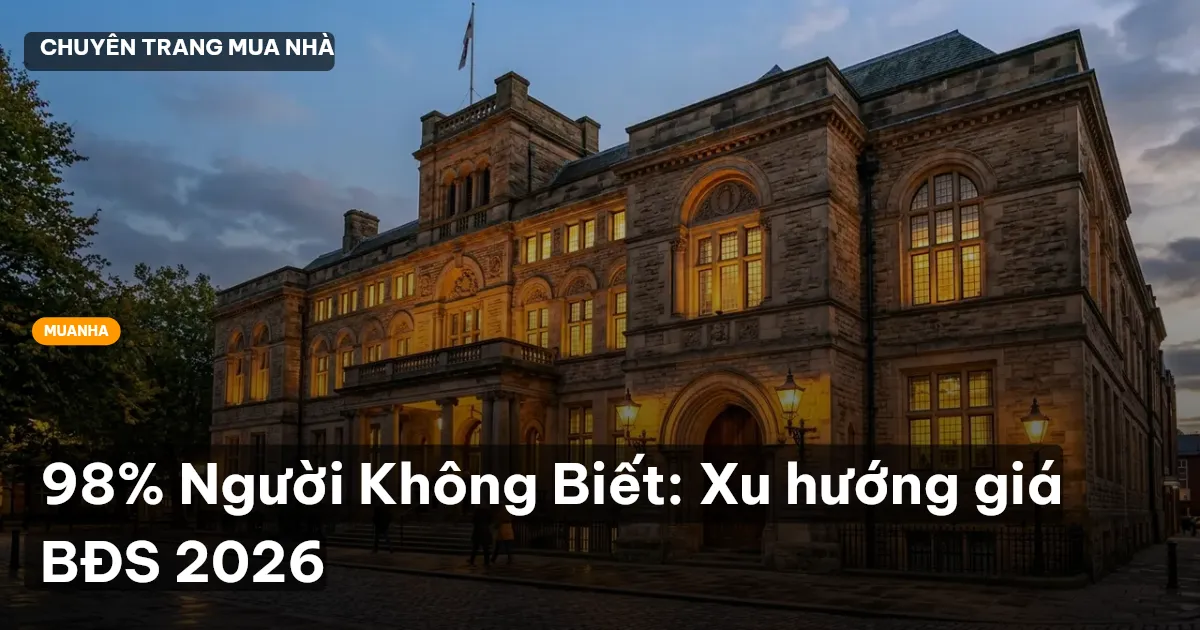 xu hướng giá BĐS 2026