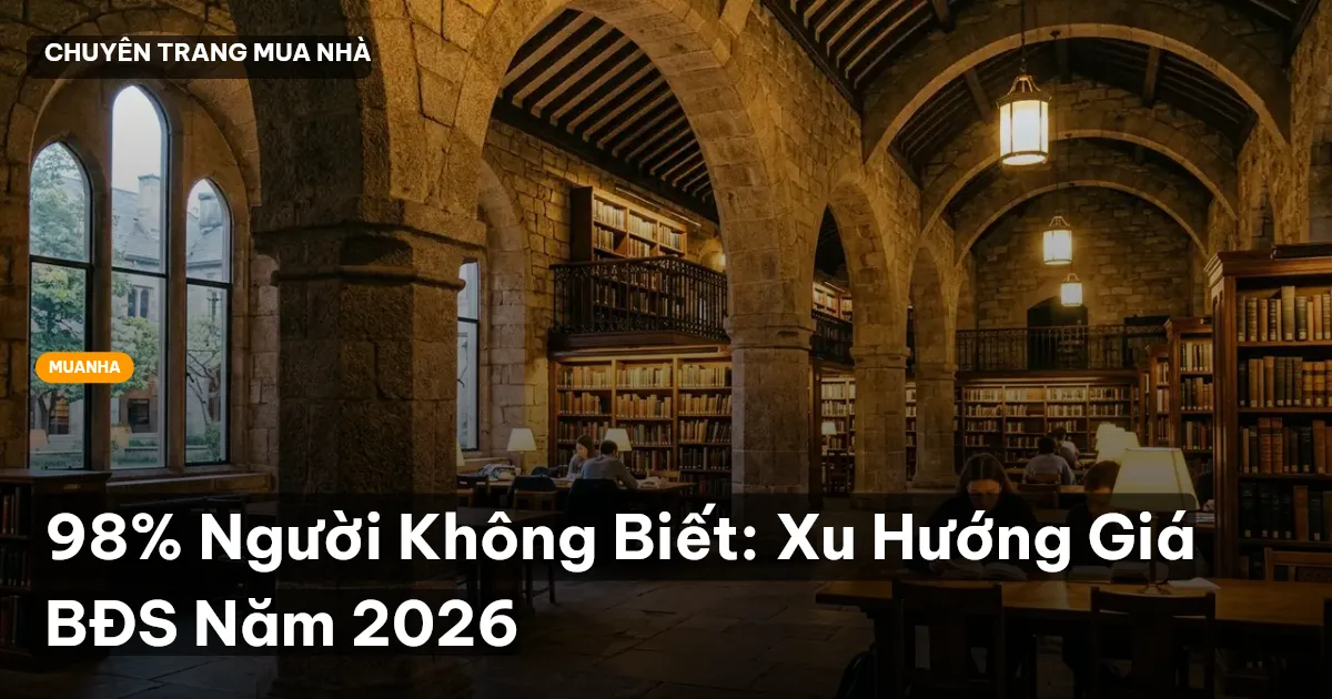 xu hướng giá BĐS 2026