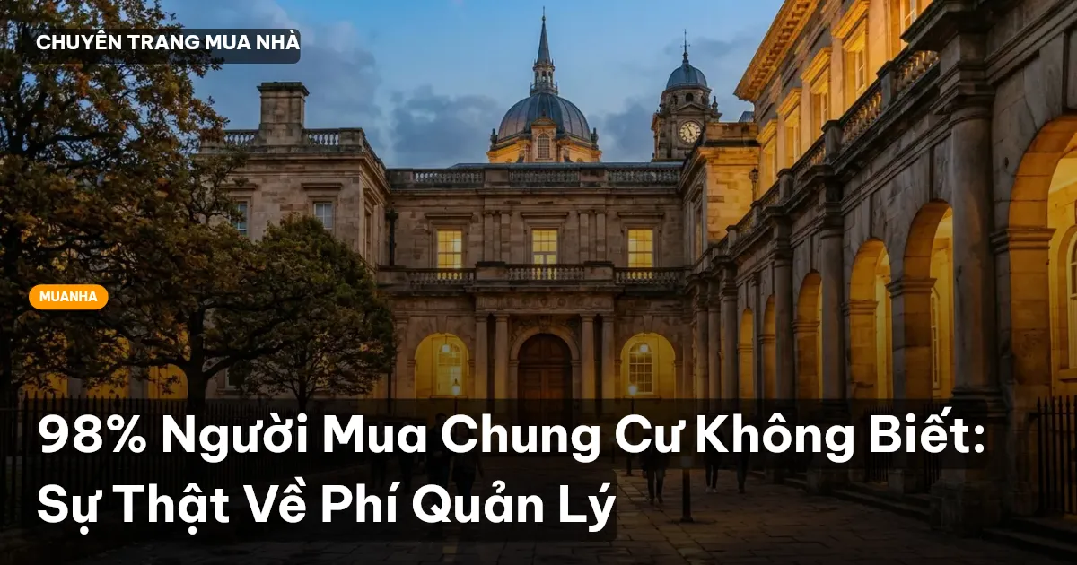 phí quản lý chung cư