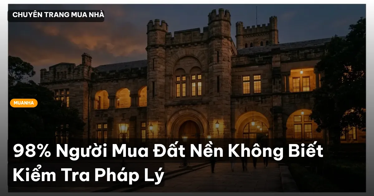 pháp lý đất nền