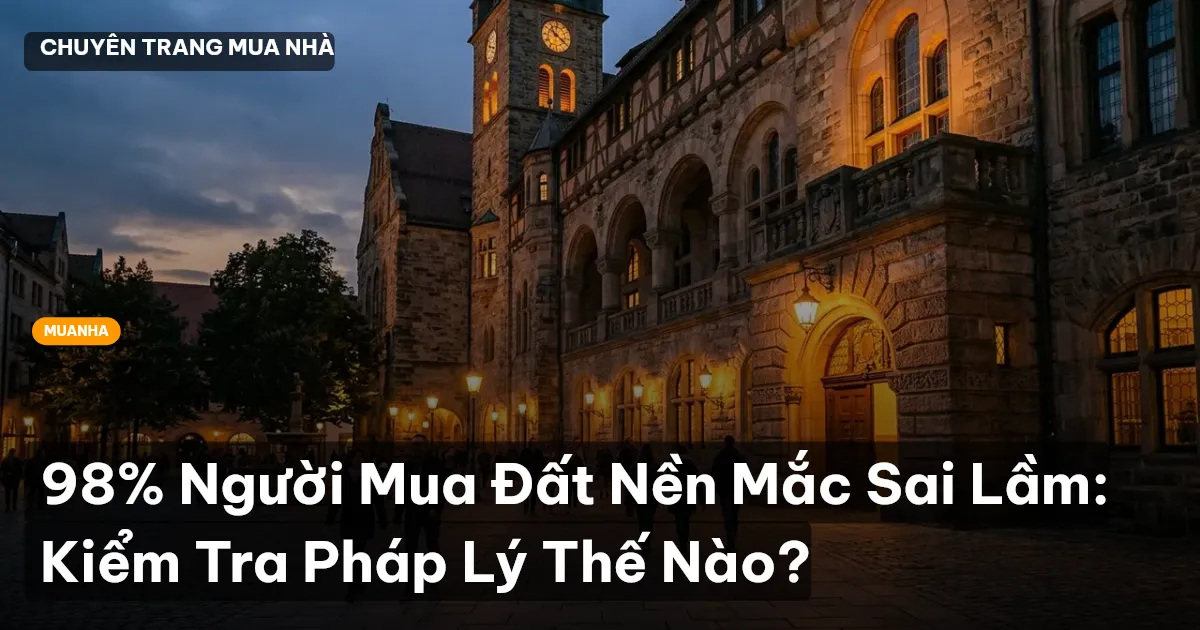 pháp lý đất nền