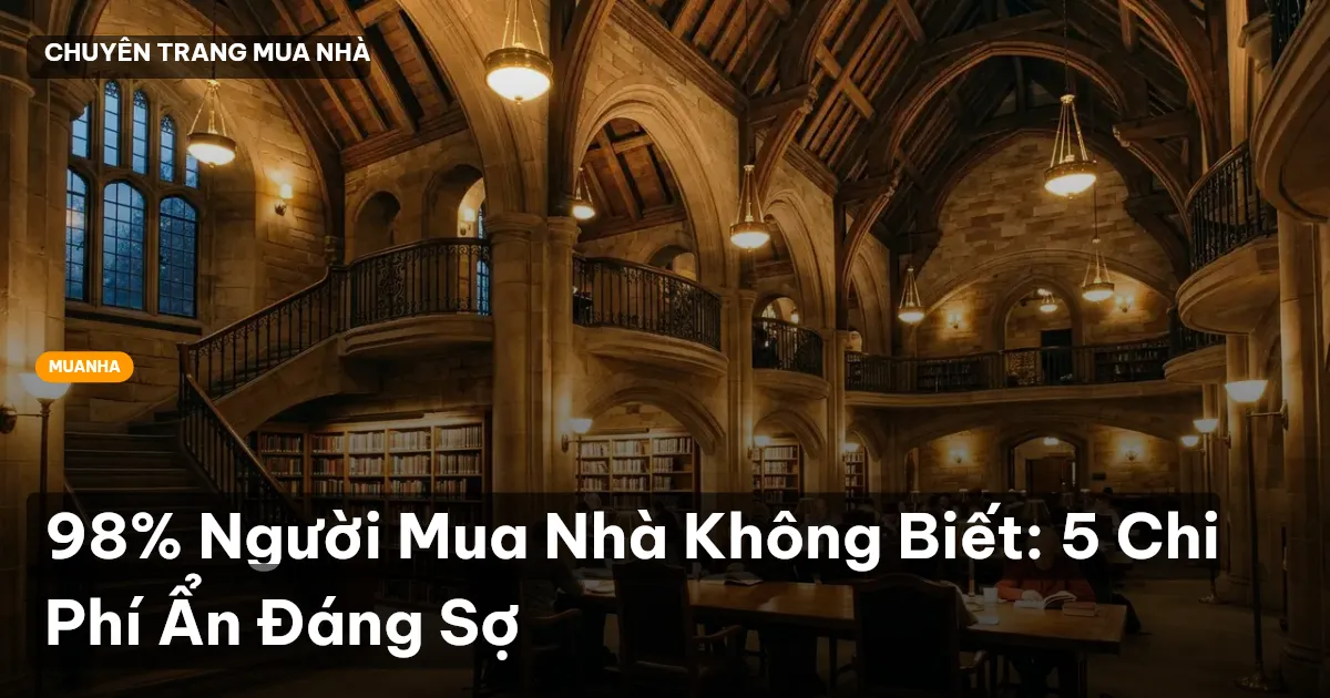 chi phí mua nhà
