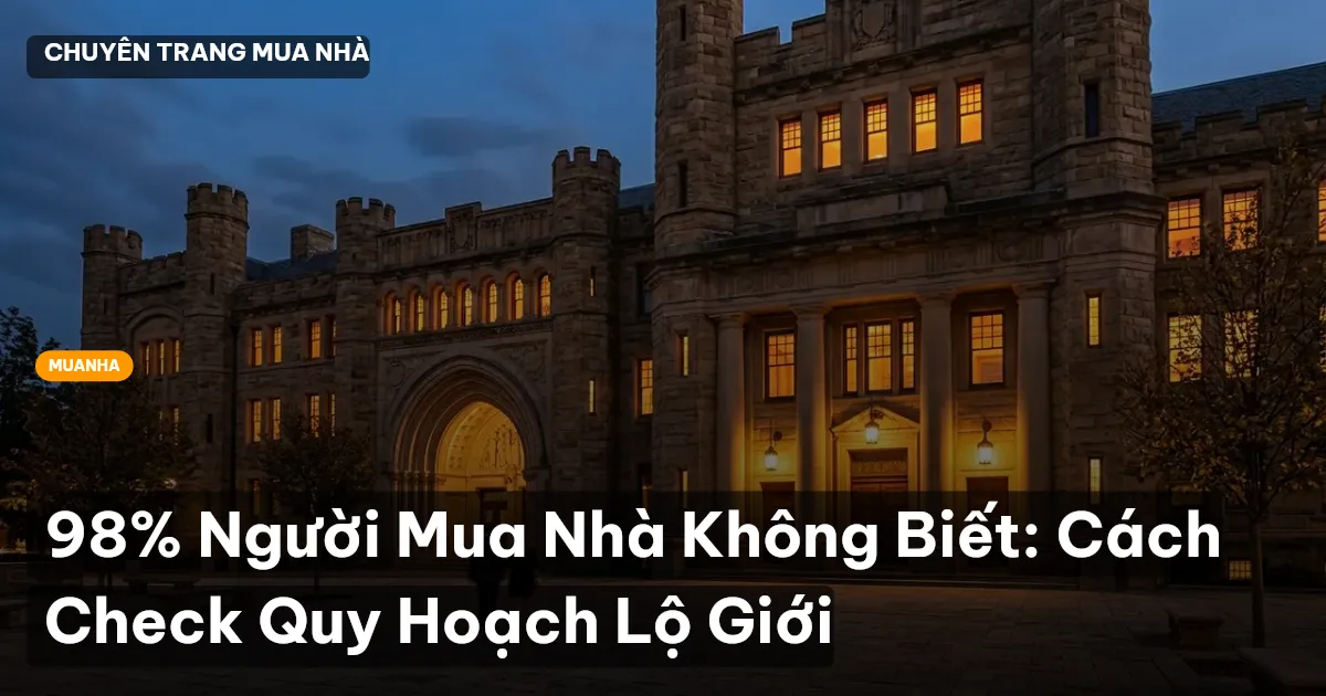 quy hoạch lộ giới
