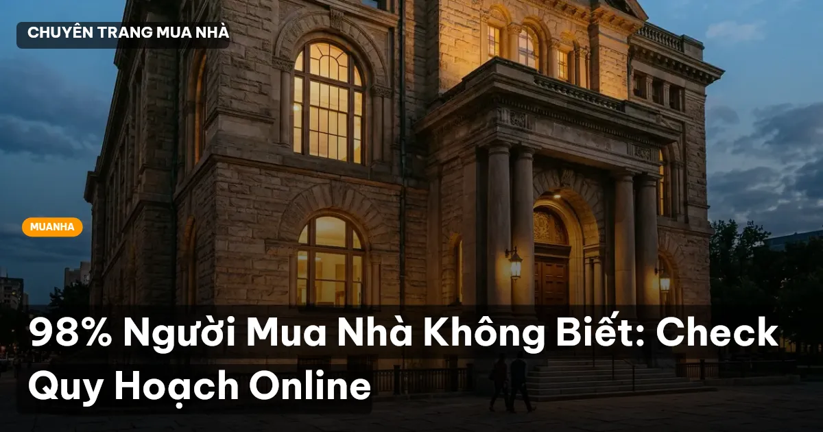 check quy hoạch online