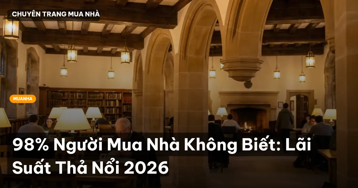 lãi suất vay mua nhà