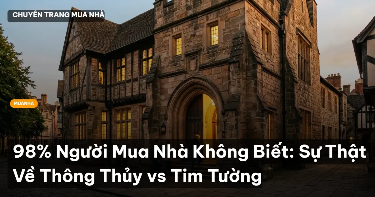 diện tích thông thủy