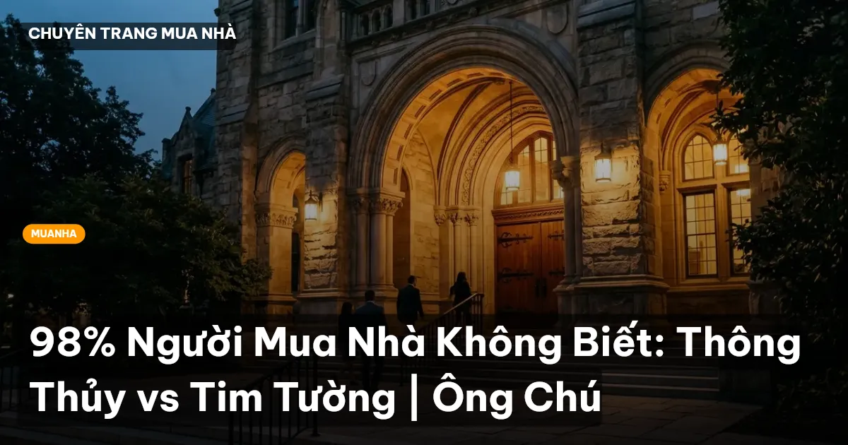 diện tích thông thủy