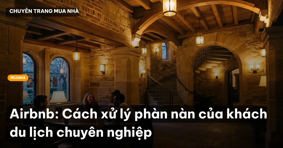 Airbnb: Cách xử lý phàn nàn của khách du lịch chuyên nghiệp