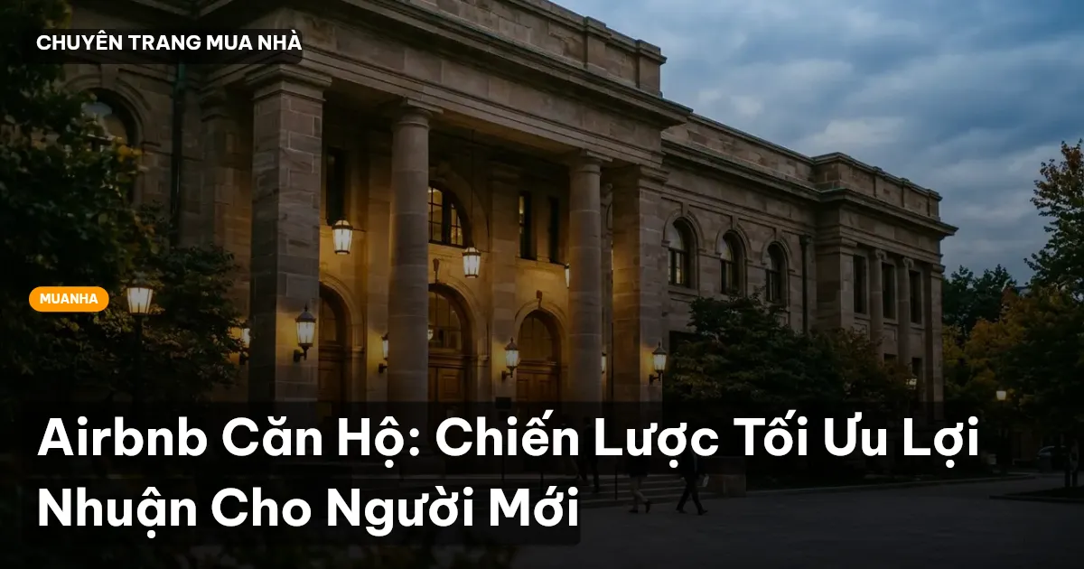 Airbnb Căn Hộ: Chiến Lược Tối Ưu Lợi Nhuận Cho Người Mới