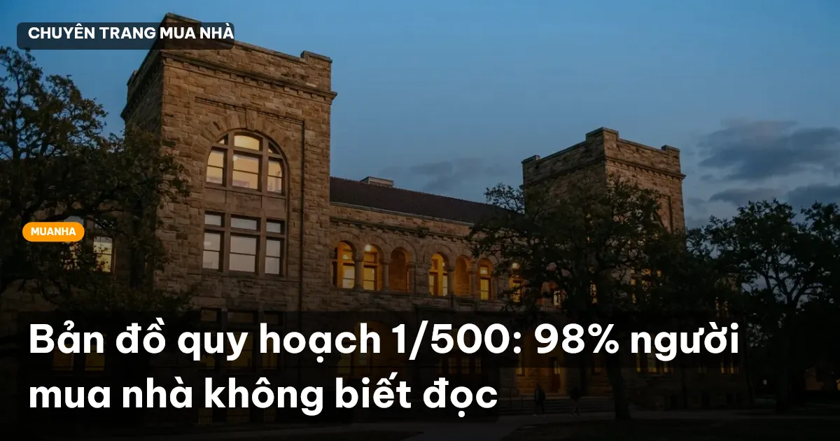 quy hoạch 1/500