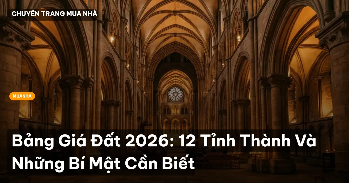 bảng giá đất 2026