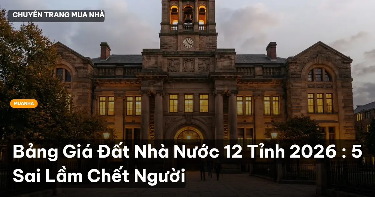bảng giá đất 2026