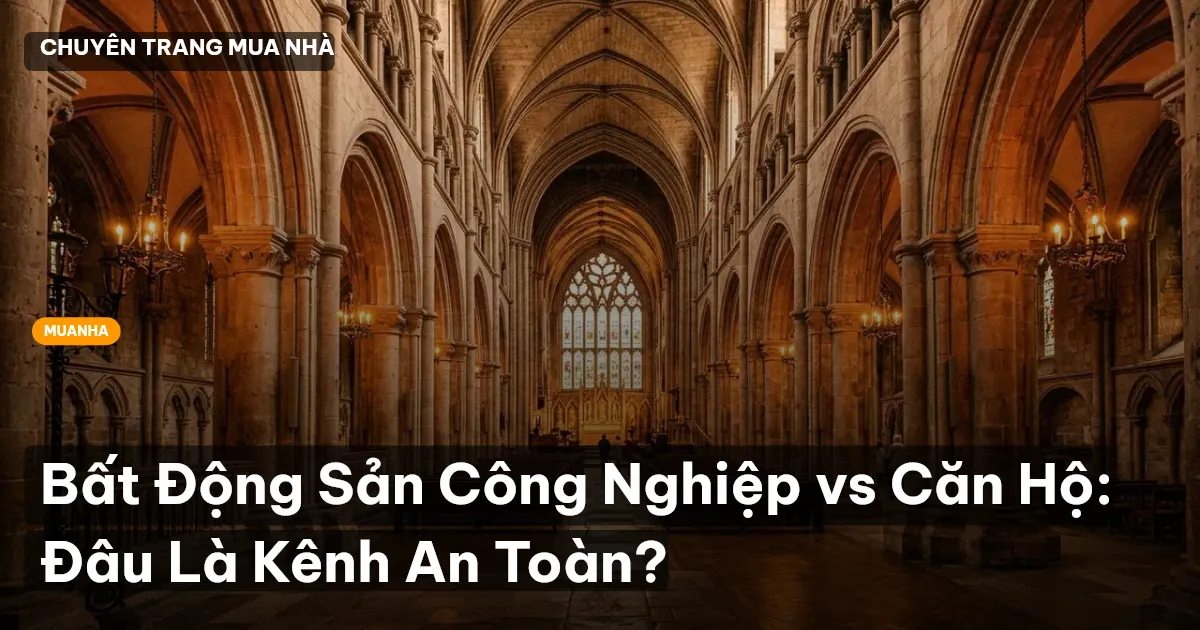 Bất Động Sản Công Nghiệp vs Căn Hộ: Đâu Là Kênh An Toàn?