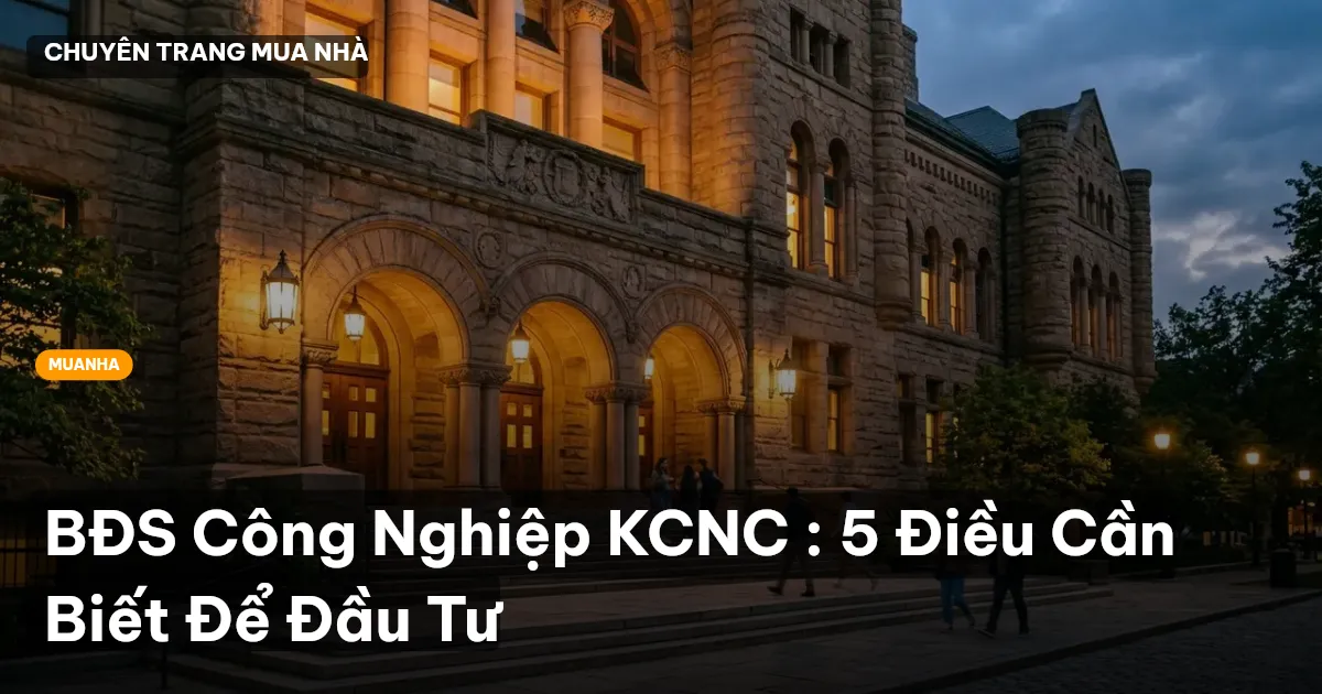 bất động sản công nghiệp