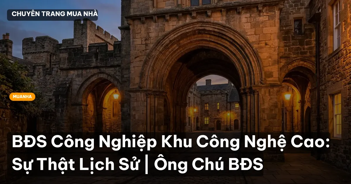 BĐS Công Nghiệp Khu Công Nghệ Cao: Sự Thật Lịch Sử | Ông Chú BĐS