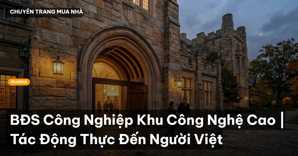 BĐS công nghiệp
