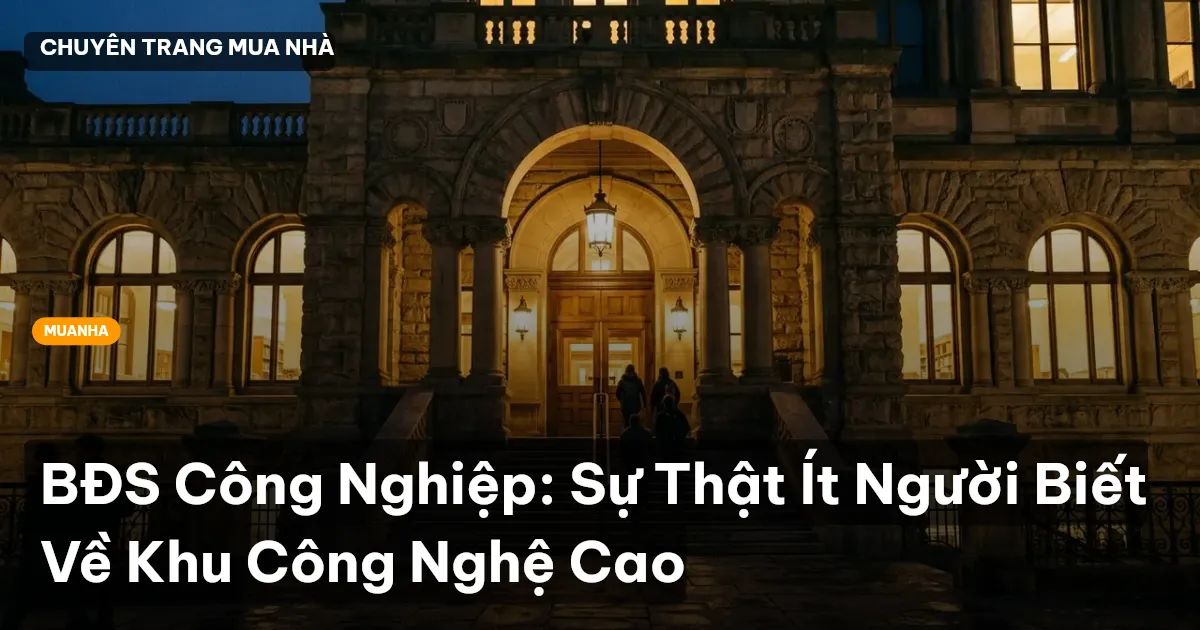 BĐS công nghiệp