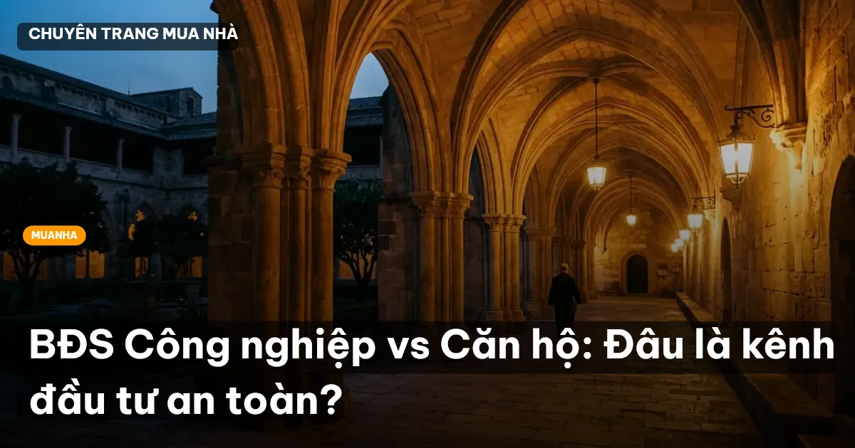 BĐS Công nghiệp vs Căn hộ: Đâu là kênh đầu tư an toàn?