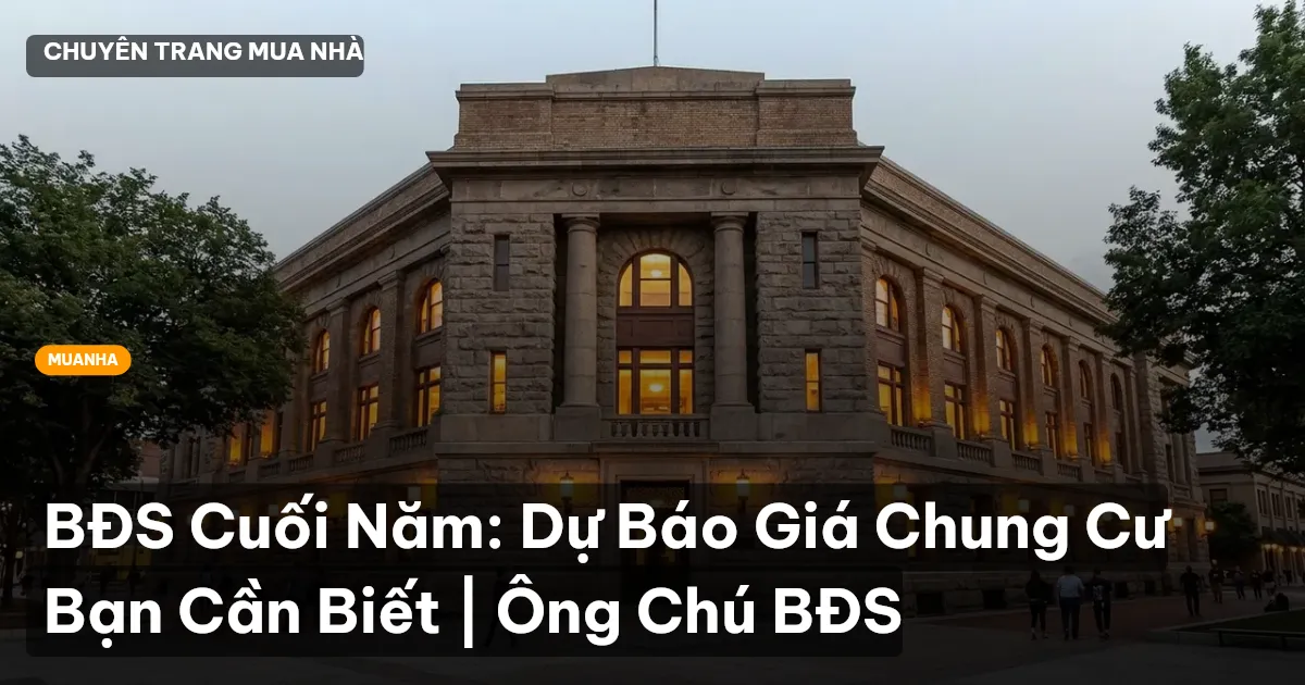thị trường bất động sản cuối năm