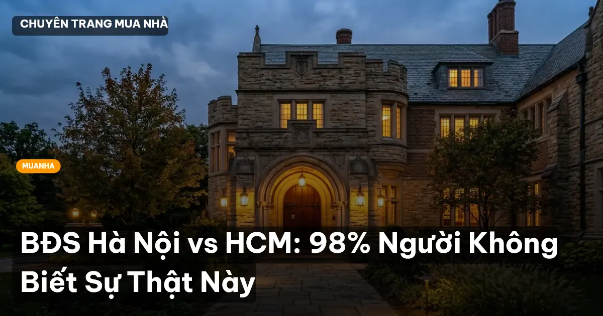so sánh bđs hà nội và hcm