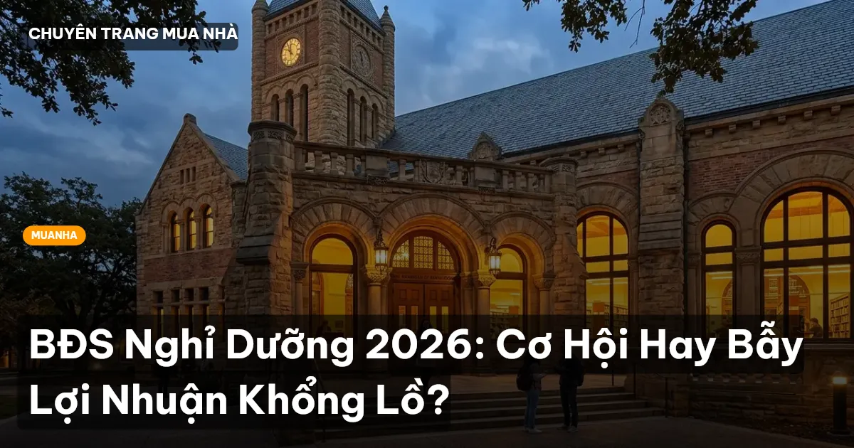 bất động sản nghỉ dưỡng