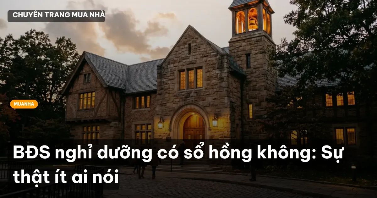bất động sản nghỉ dưỡng