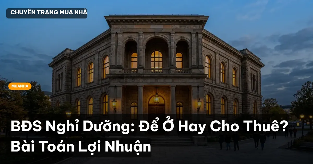 bất động sản nghỉ dưỡng