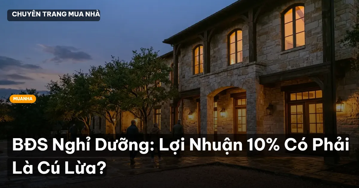 BĐS Nghỉ Dưỡng: Lợi Nhuận 10% Có Phải Là Cú Lừa?