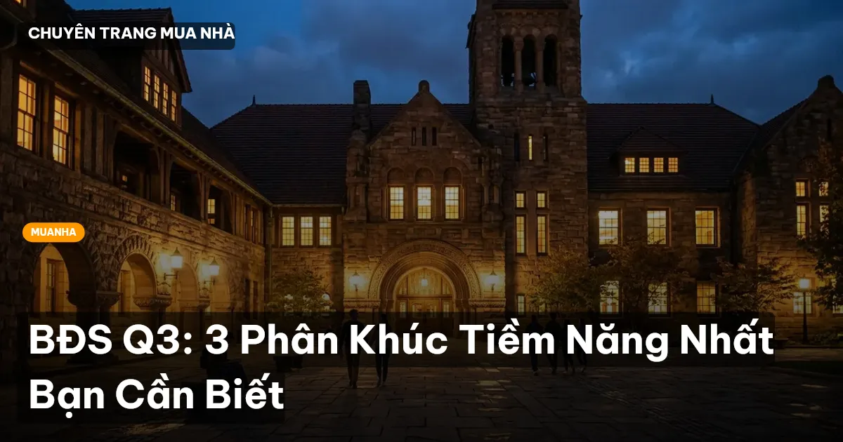 thị trường BĐS Q3