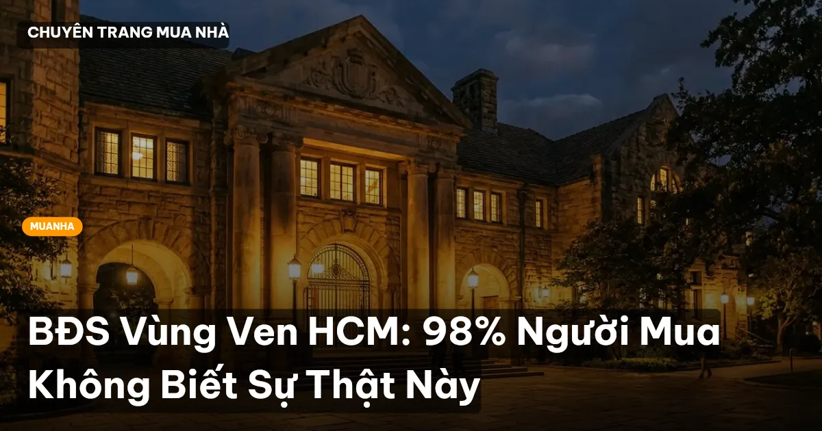 bất động sản vùng ven