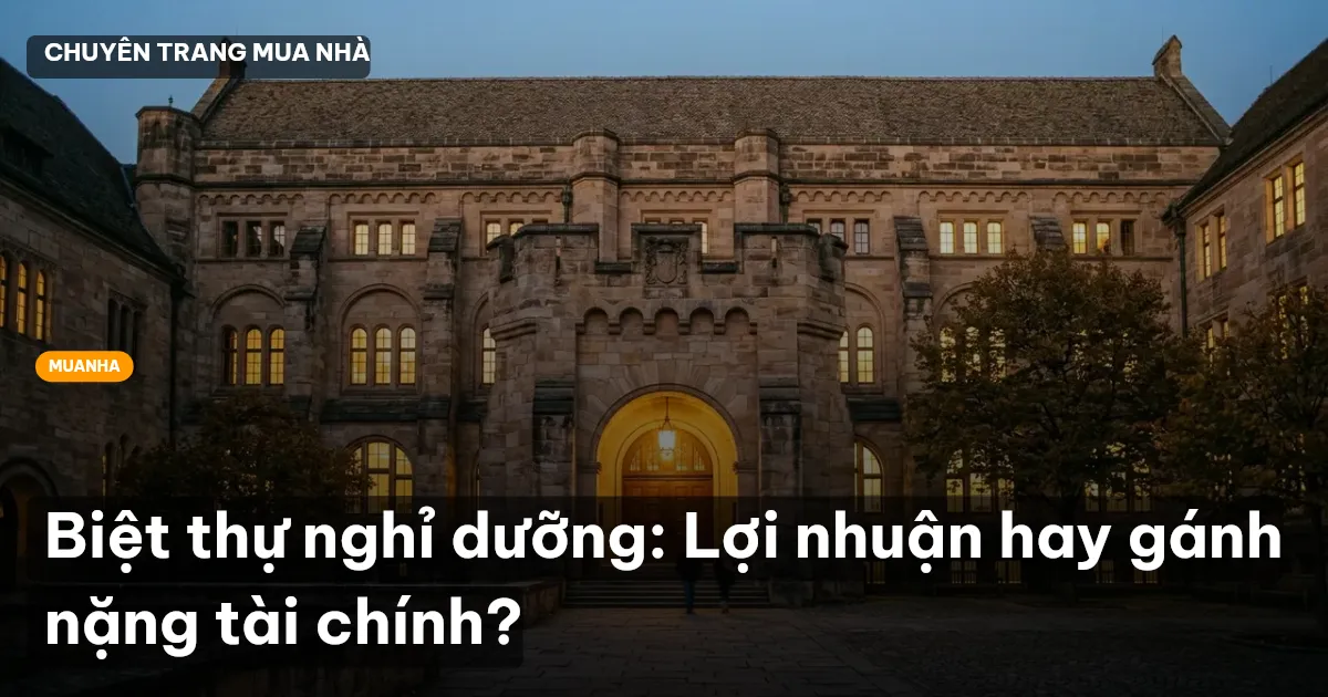 biệt thự nghỉ dưỡng