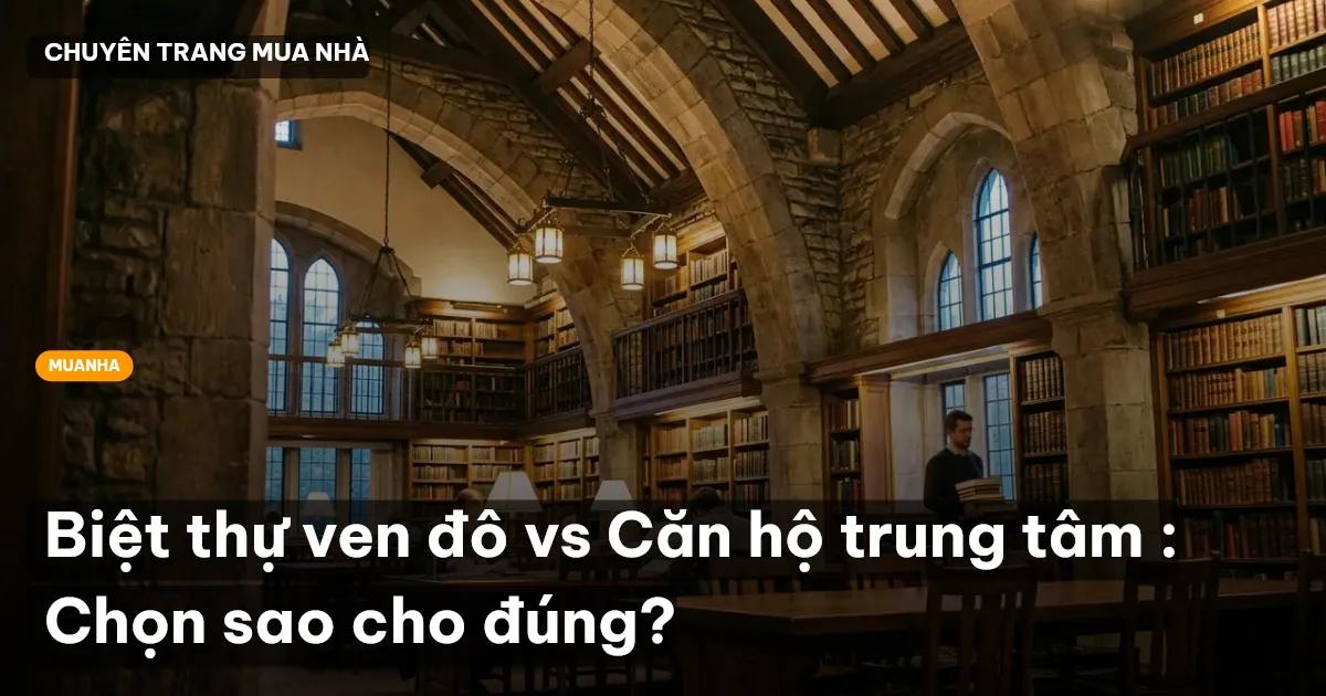 biệt thự ven đô