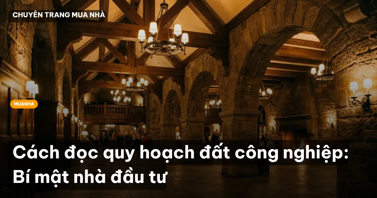 quy hoạch đất công nghiệp