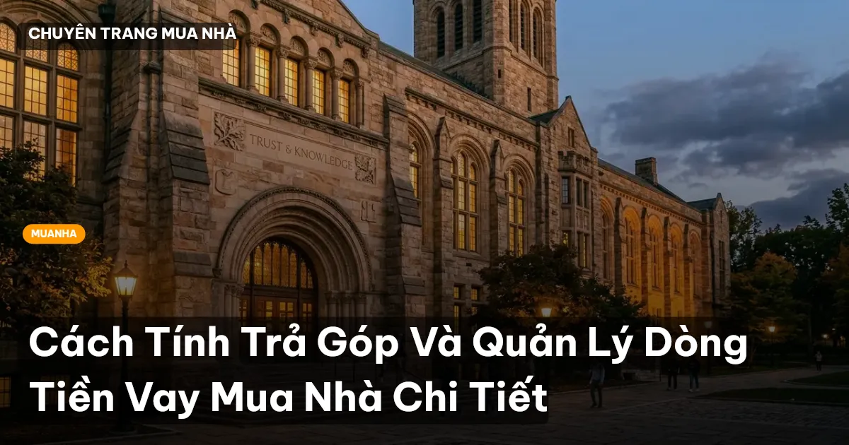 tính trả góp mua nhà