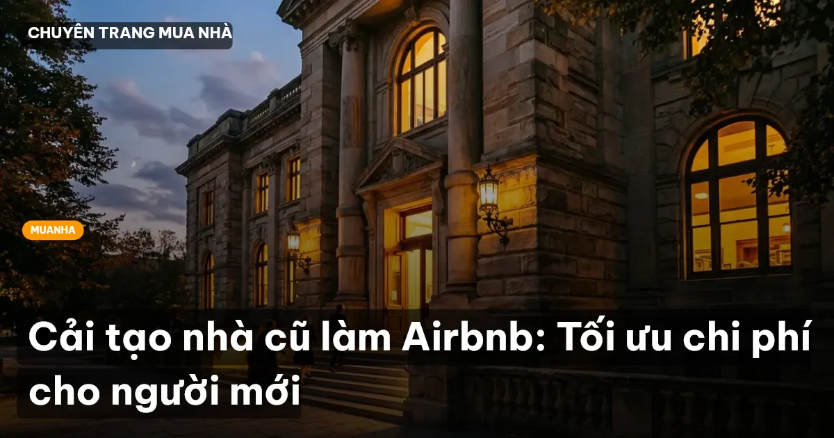 cải tạo nhà cũ
